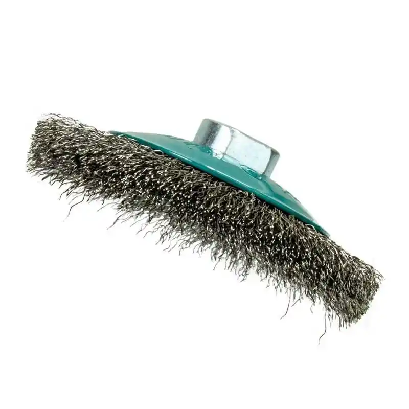 Makita D-39849 Kaynak Temizlik Dalgalı Telli Geniş Çanak Fırça 115xM14x2mm