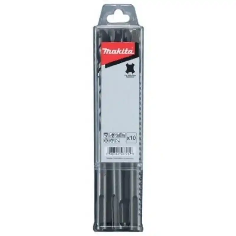 Makita D-41470 Sds Plus Delici Kırıcı Matkap Uç Seti 10 Parça