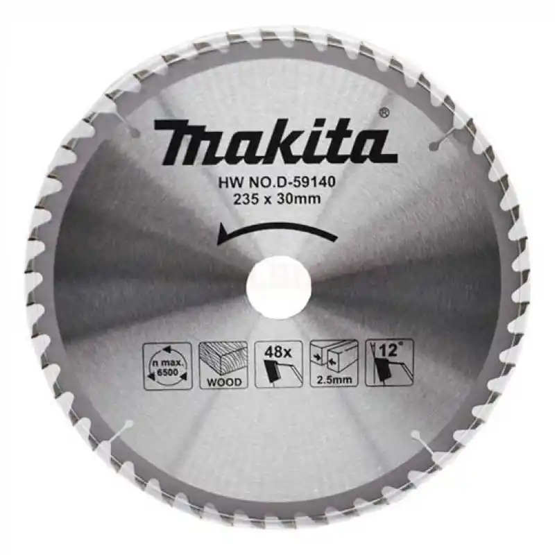 Makita D-59140 Ahşap için Daire Testere 235x30mm 48 Diş