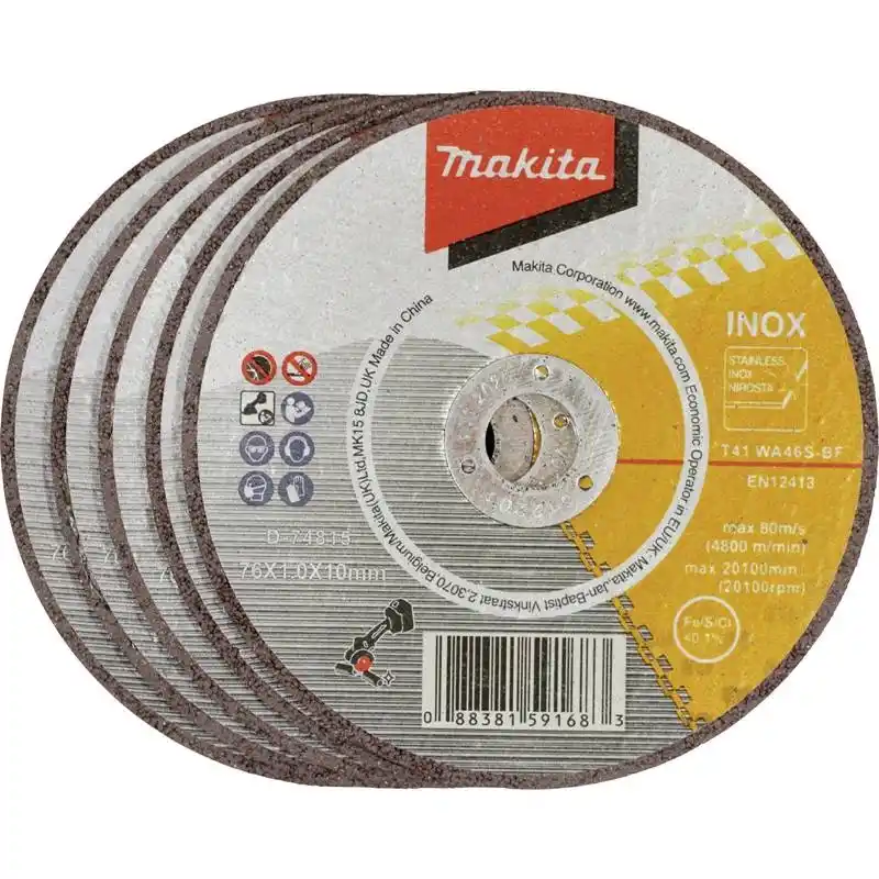 Makita D-74815-5 DMC300 için Paslanmaz Çelik Kesme Diski