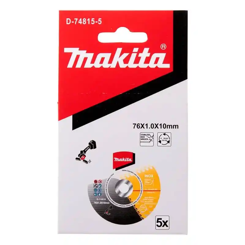 Makita D-74815-5 DMC300 için Paslanmaz Çelik Kesme Diski