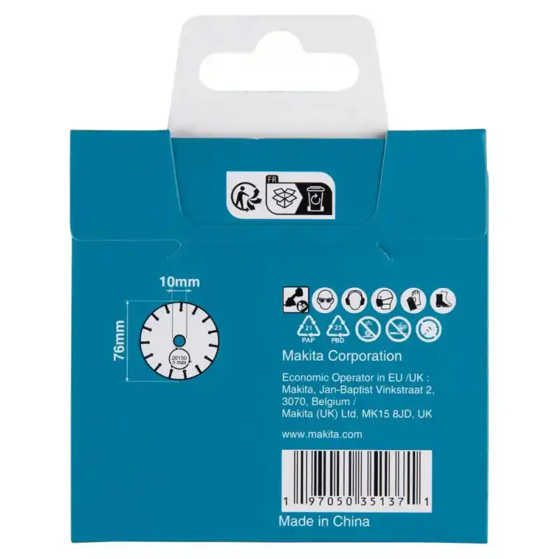 Makita D-78374 Tungsten Karbür Kesme Diski 76x100mm