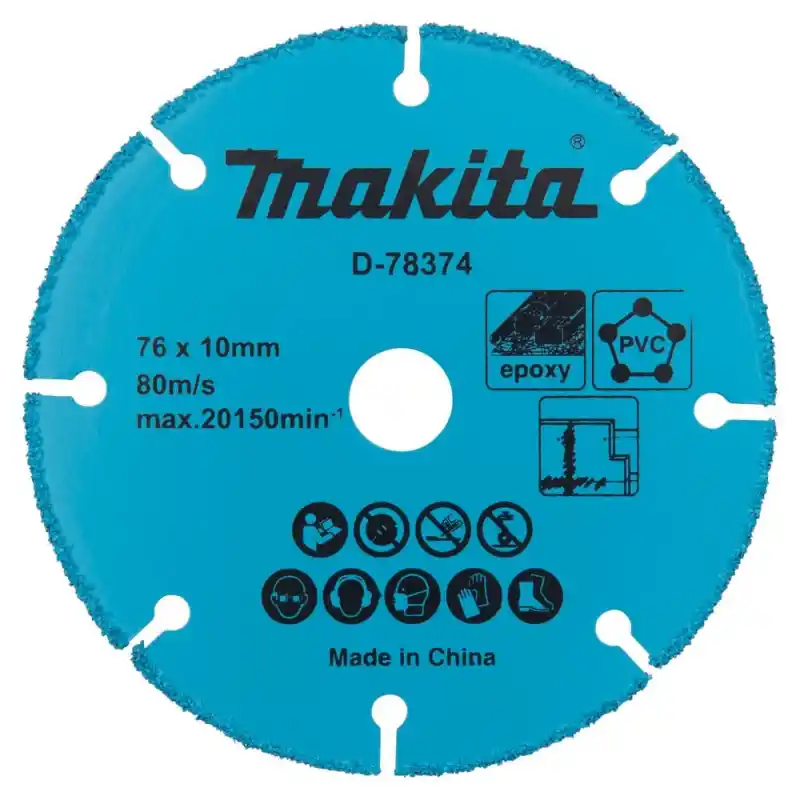 Makita D-78374 Tungsten Karbür Kesme Diski 76x100mm
