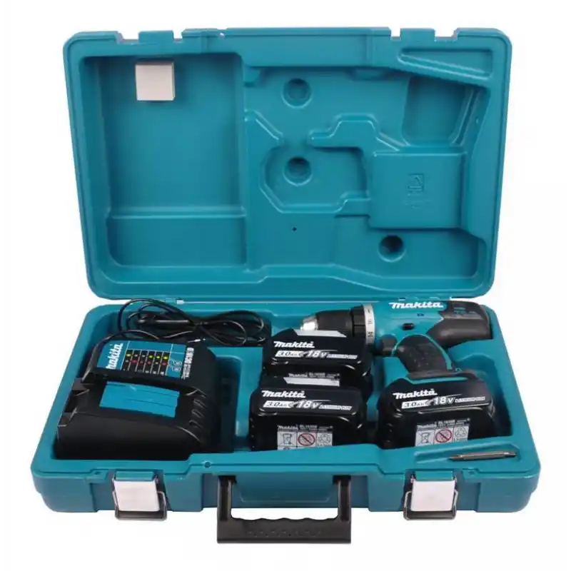 Makita DDF453SFE3 3 Akülü Matkap Vidalama