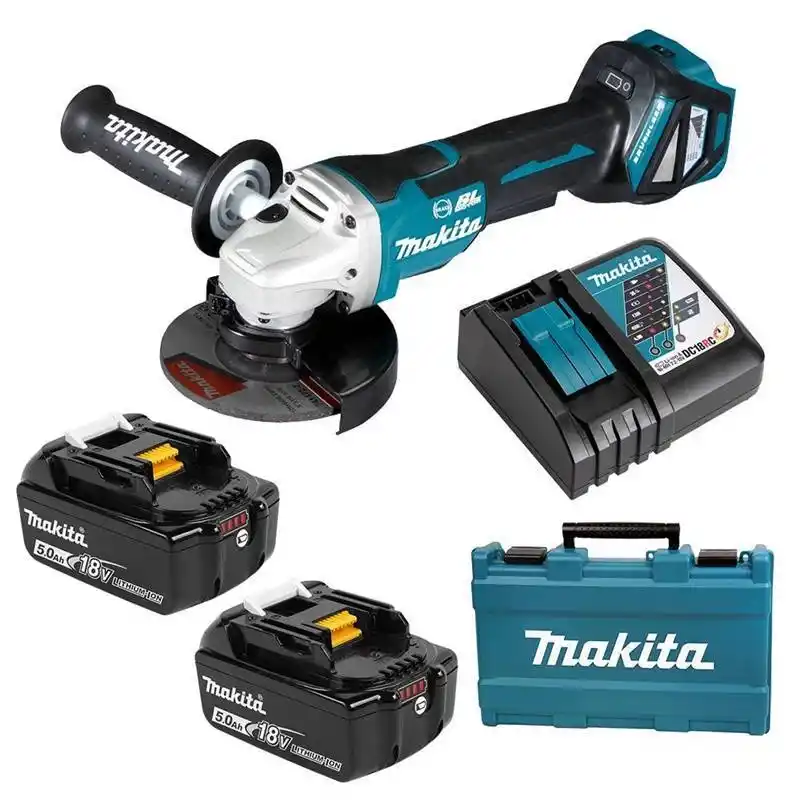 Makita DGA519RTJ Akülü Avuç Taşlama Pedal Tetikli 125mm