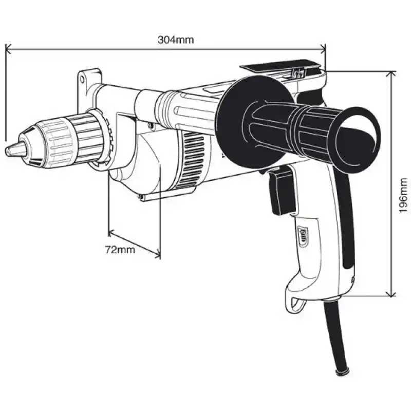 Makita DP3003 Darbesiz Matkap