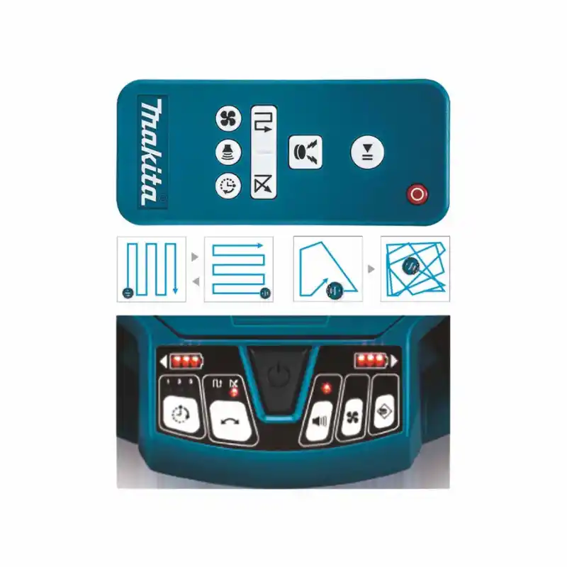 Makita DRC200Z Solo Akülü Robot Zemin Süpürgesi