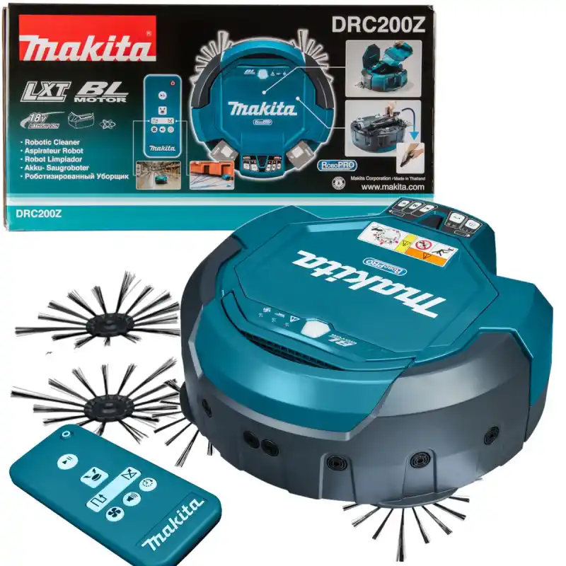 Makita DRC200Z Solo Akülü Robot Zemin Süpürgesi