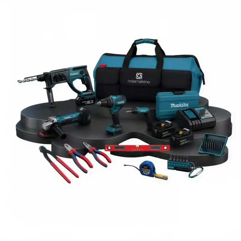 Makita HIGHLINE 500 Power 15 Parça Profesyonel Akülü El Aleti Seti