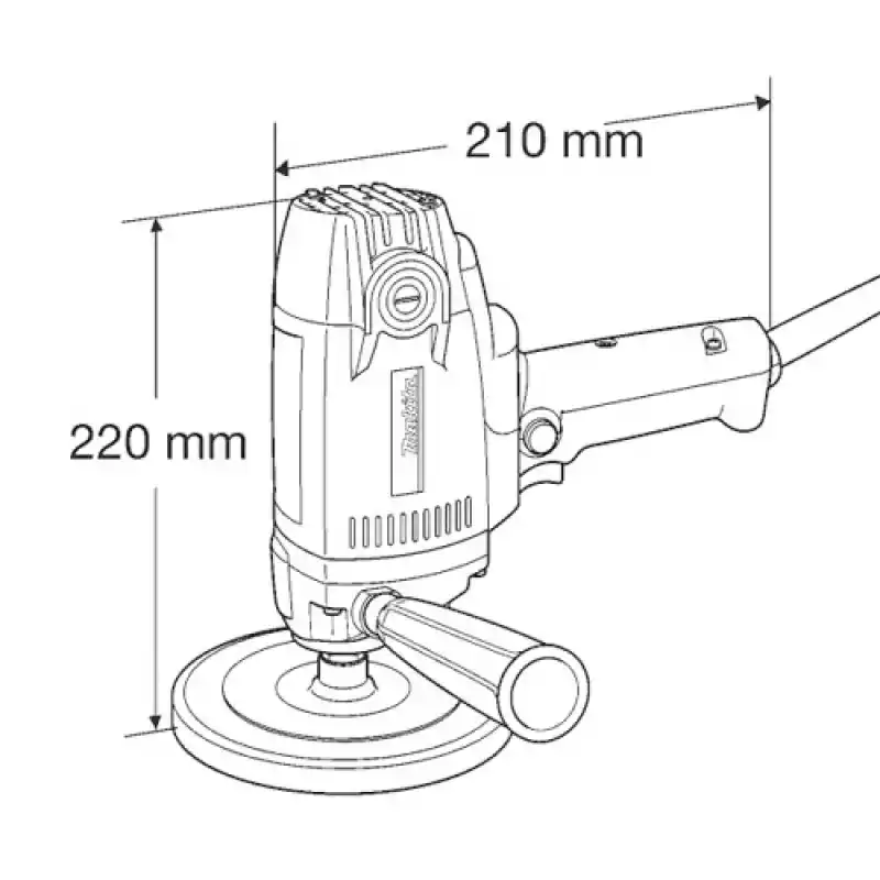 Makita PV7000C Polisaj Makinası