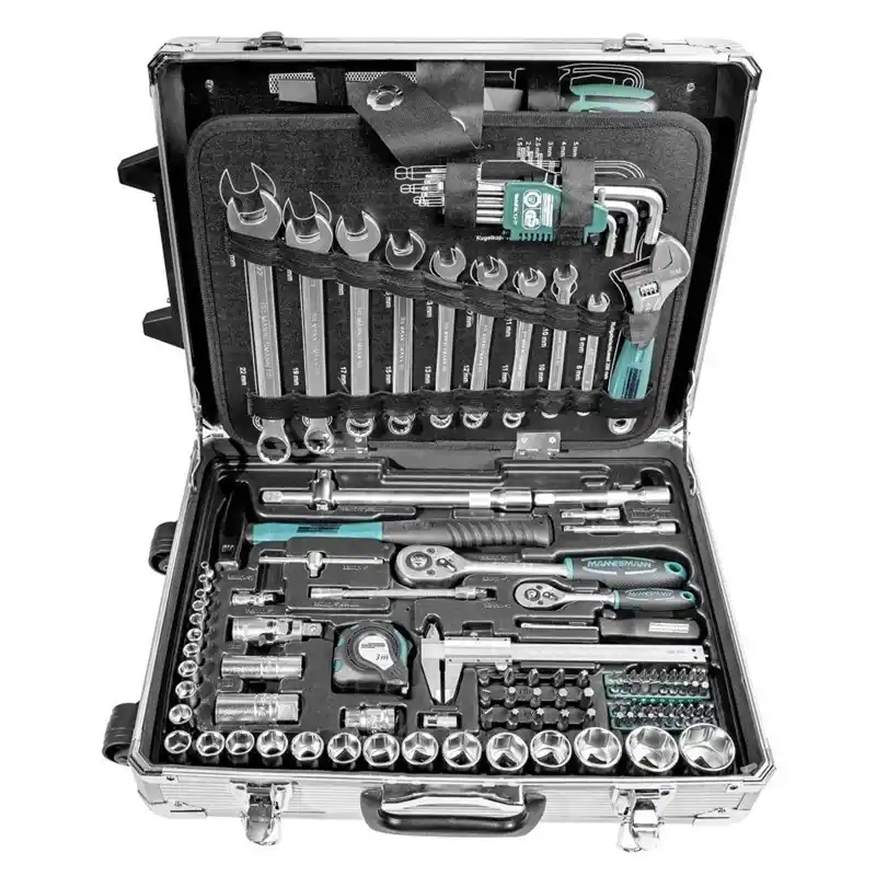 Mannesmann 29077 Alüminyum Takım Çantalı 159 Parça Alet Seti