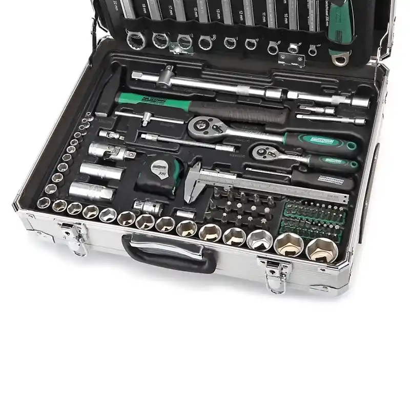 Mannesmann 29077 Alüminyum Takım Çantalı 159 Parça Alet Seti