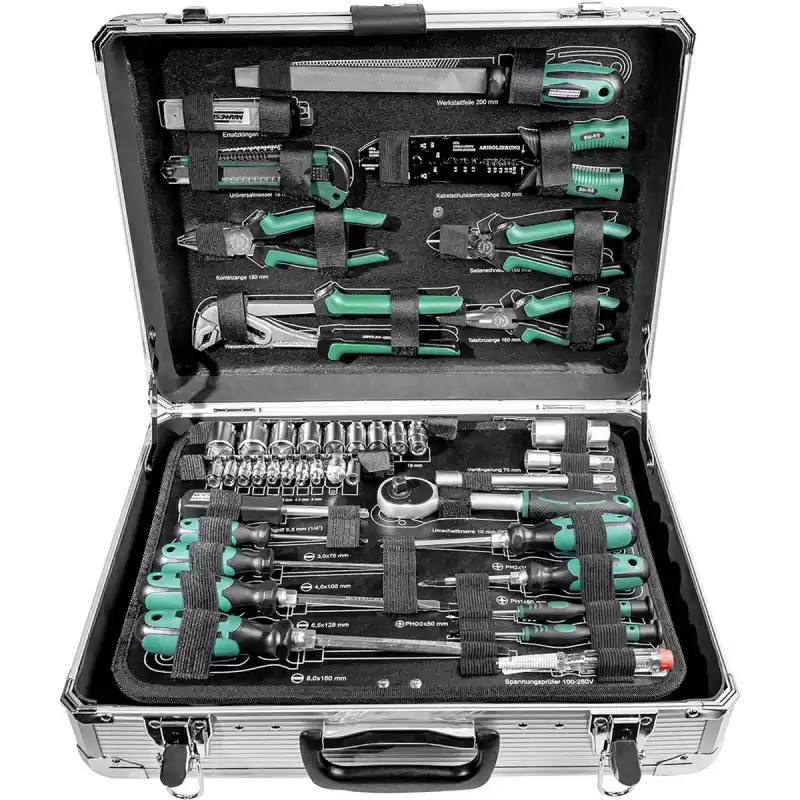 Mannesmann 29079 Profesyonel Lokma Anahtar Alet Seti, 133 Parça