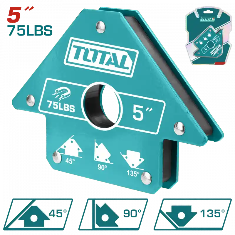 Total TAMWH75052 Manyetik Kaynak Köşe Tutucu 5