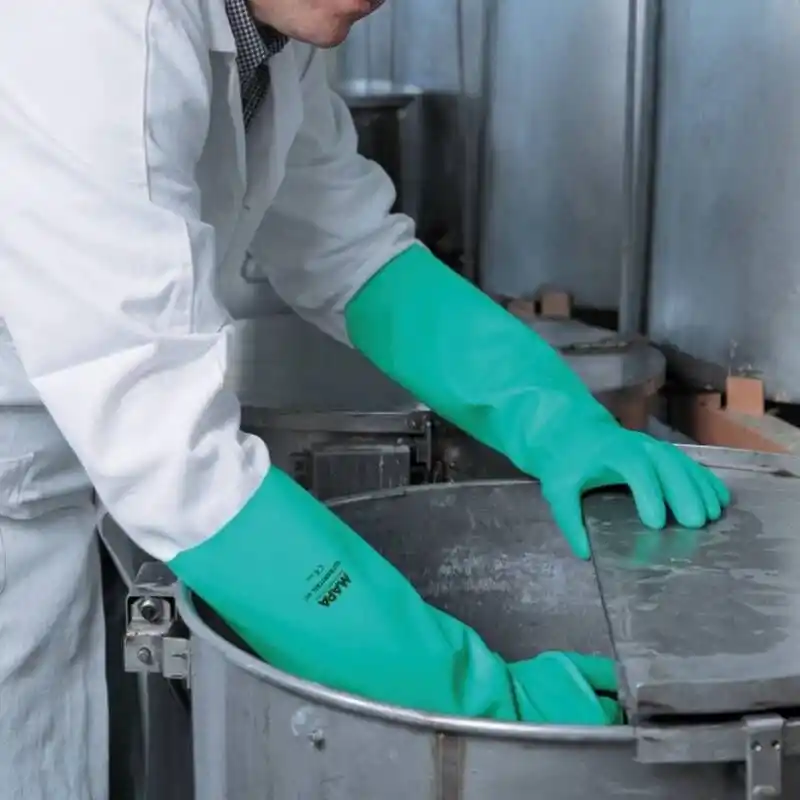 Mapa Ultranitril 480 Kimyasal Dirençli Nitril Eldiven No: 9/9,5