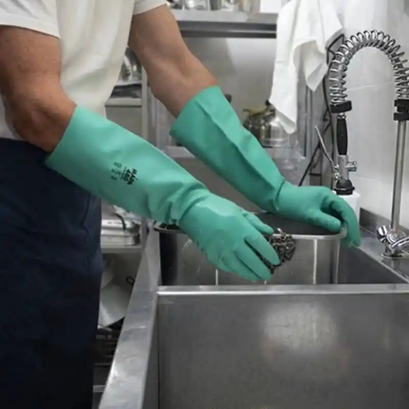 Mapa Ultranitril 480 Kimyasal Dirençli Nitril Eldiven No: 9/9,5