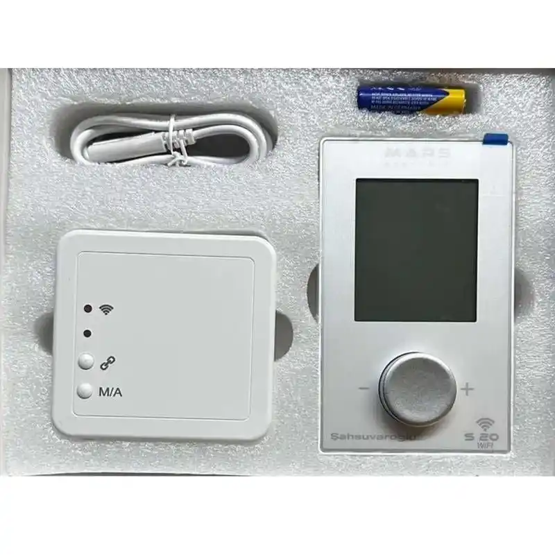Mars S20 Wifi Kablosuz Dijital Oda Termostatı