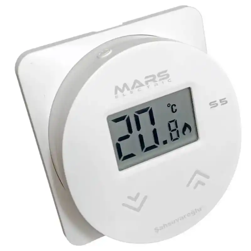 Mars S5 Kablosuz Dijital Oda Termostatı