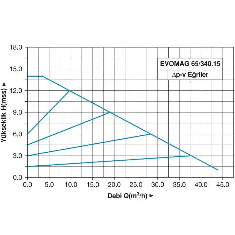 Master EVOMAG 65/340.15 Frekans Konvertörlü Sirkülasyon Pompası