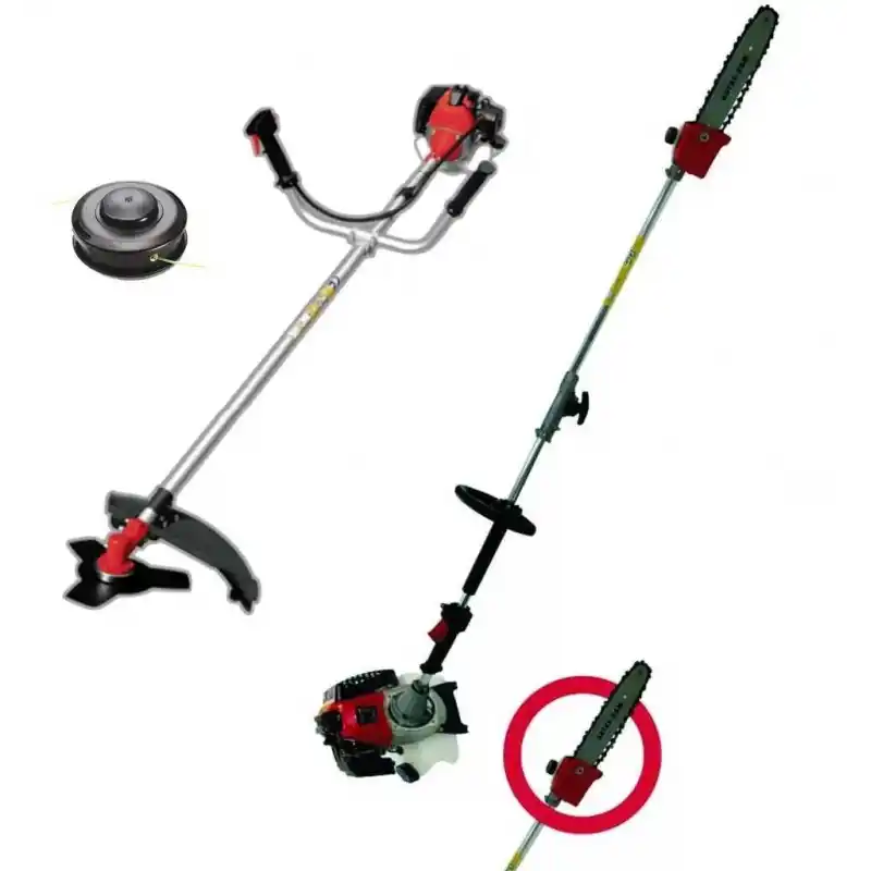 Max-Extra BCB52S Benzinli Yan Tırpan+Yüksek Dal Budama 2 Hp