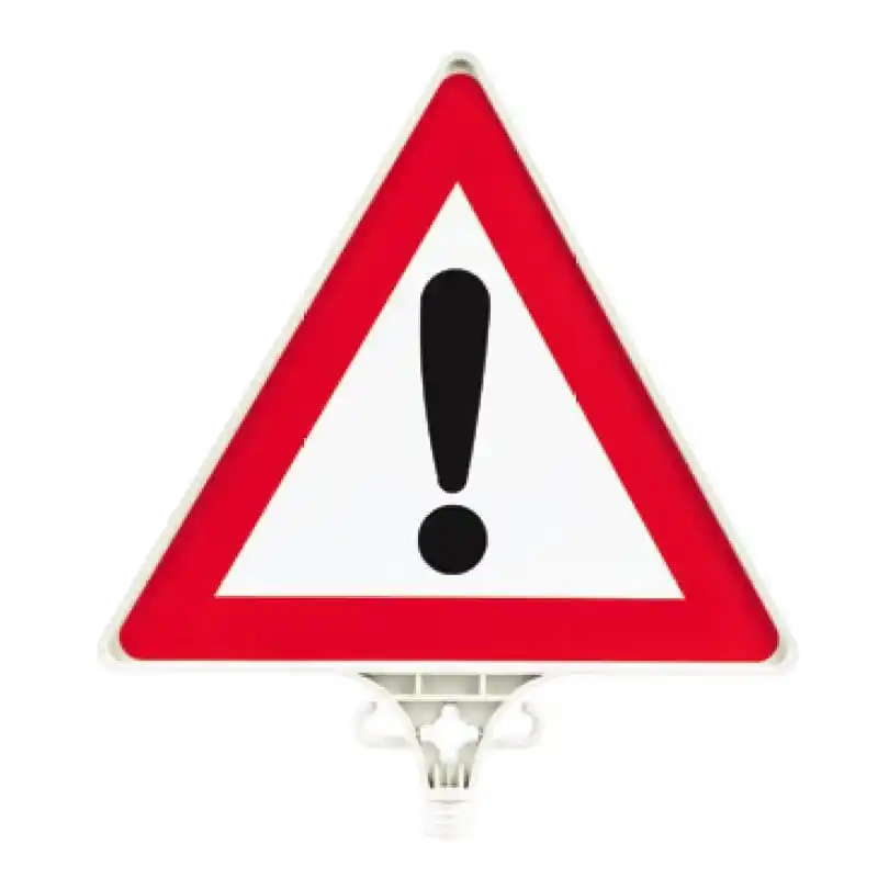 MaxSafety MS1-2805 Üçgen Trafik Uyarı Levhası