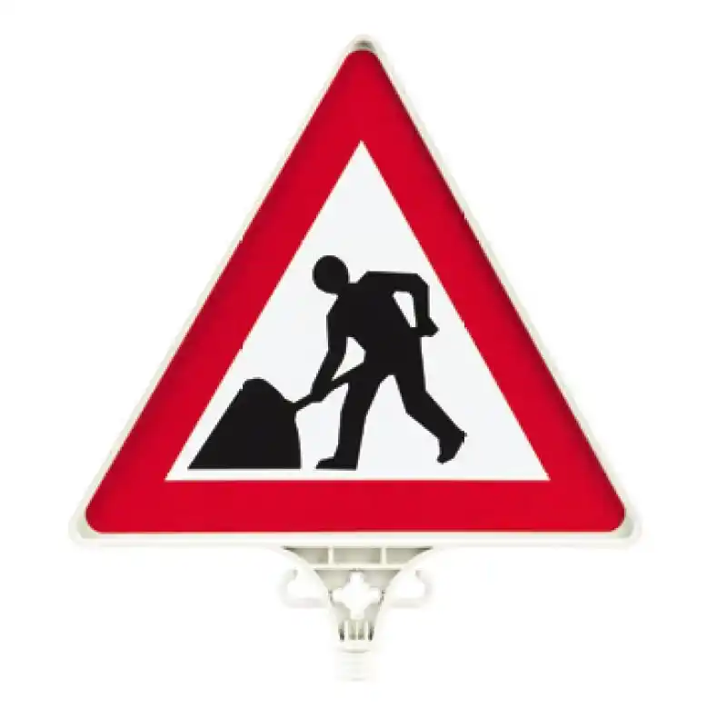 MaxSafety MS1-2807 Üçgen Trafik Uyarı Levhası