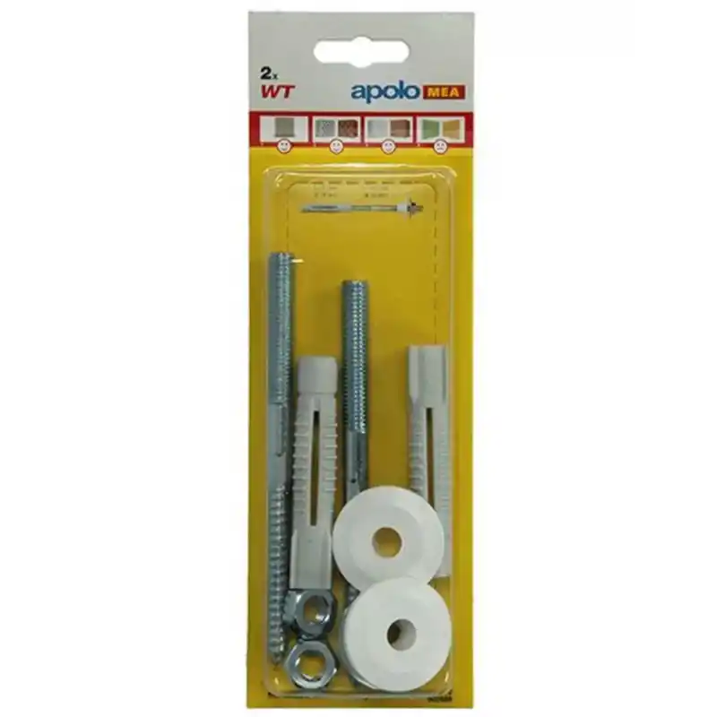 Apolo Mea 502688 Lavabo Montaj Kiti WT MZ14