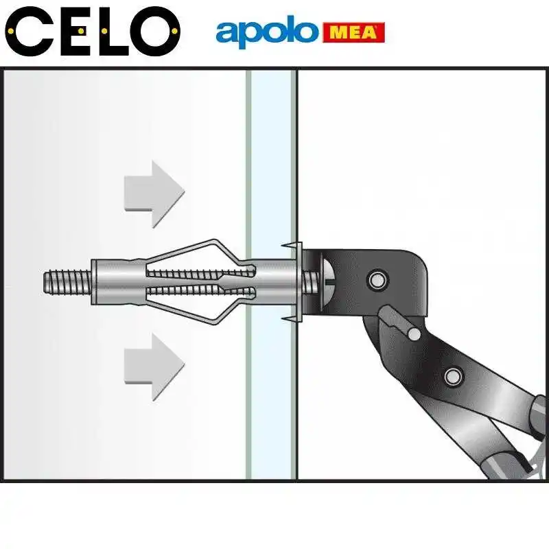 MEA HRM 4/20 Metal Boşluk Dübeli (8x46mm, 100 adet)