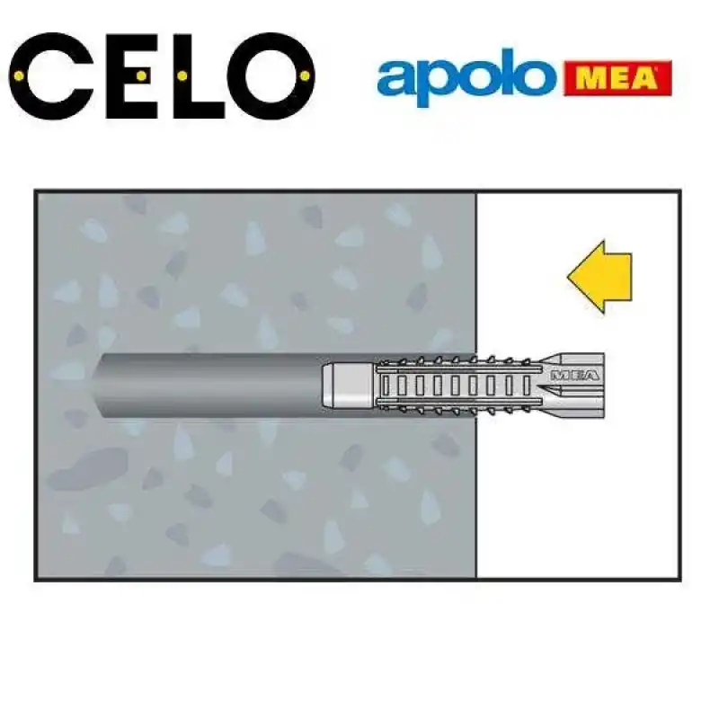 MEA MZK 10 Dübel (10x60mm, 50 adet)