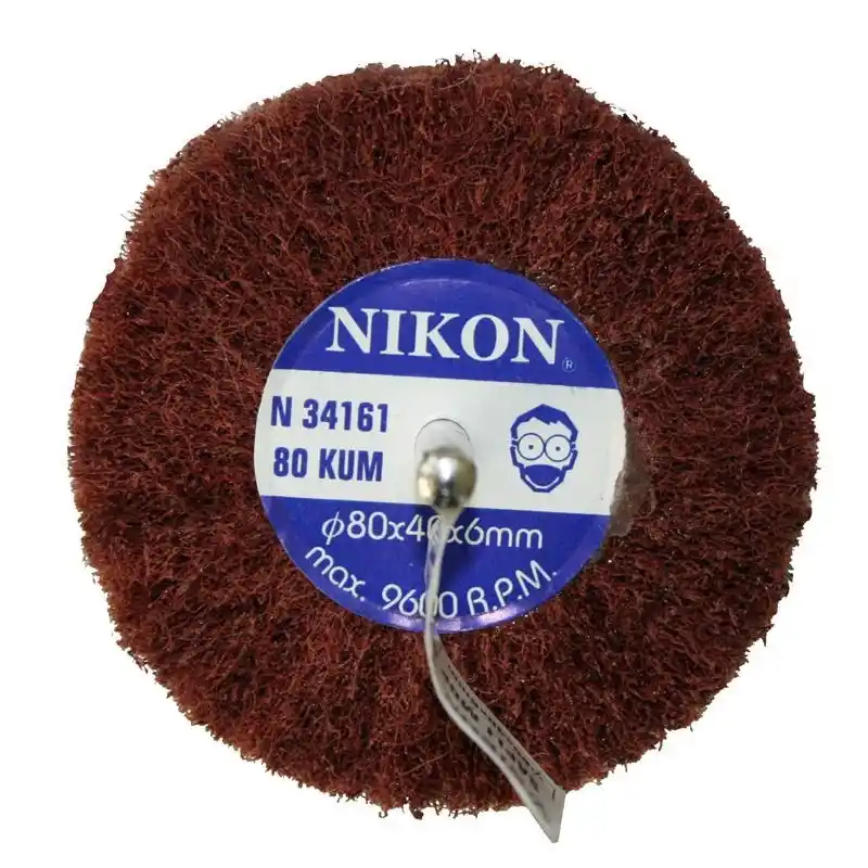 Nikon N34161 80 Kumlu 80x40x6mm Ölçülü Saplı Mop Zımpara
