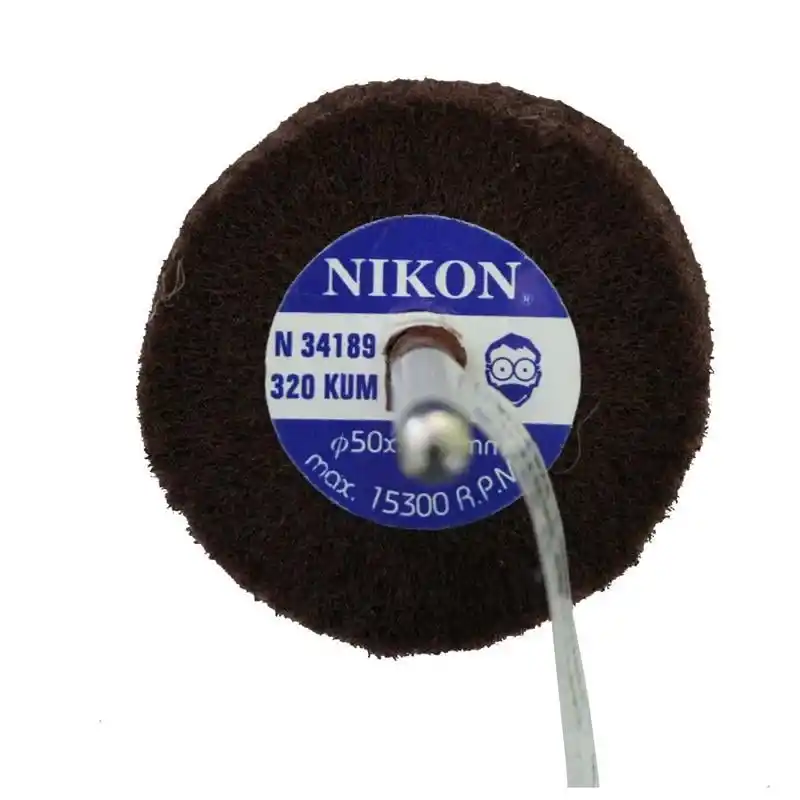 Nikon NIK34189 50x20x6mm 320 Kum Non Woven Saplı Mop Zımpara