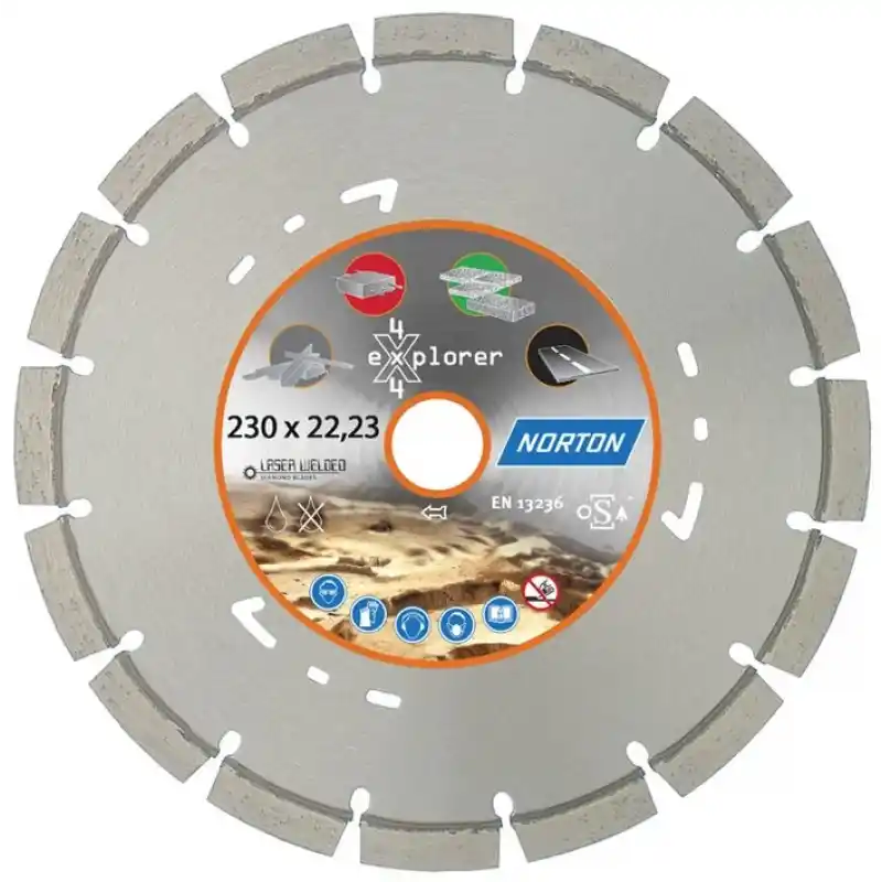 Norton Clipper CLI4-4EXPLORER230 4*4 Explorer 230mm Elmas Testere