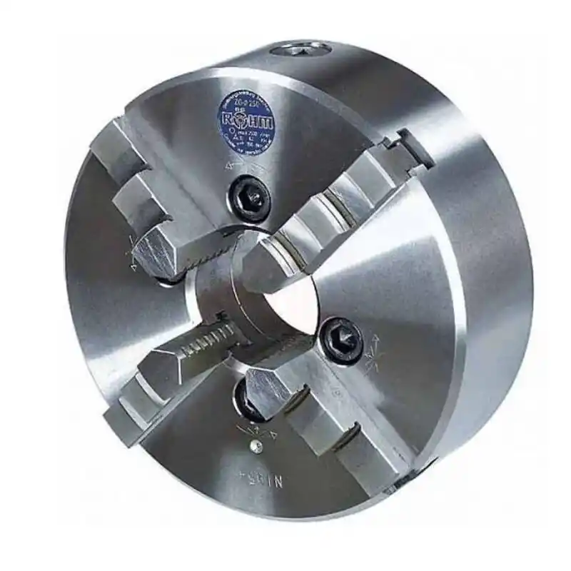 Optimum 3442890 400mm Camlock Kepenkli 4 Ayaklı Torna Aynası
