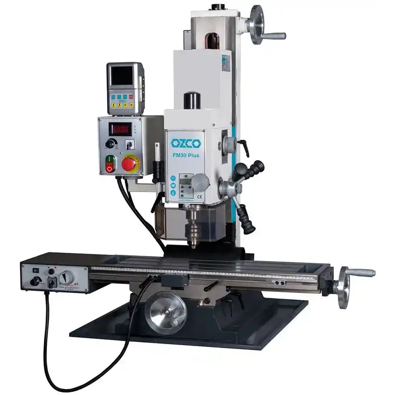 Ozco FM30 Plus Masa Üstü Freze Tezgâhı