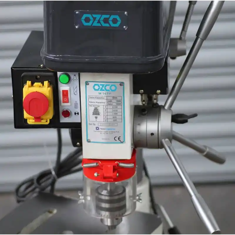 Ozco M20TP Kılavuz Çekmeli Matkap Tezgahı