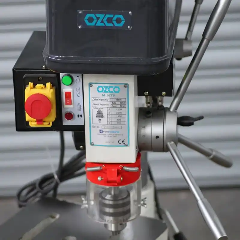 Ozco M25TP Kılavuz Çekmeli Matkap Tezgahı