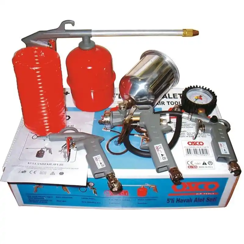 Ozco OS79501 5 Parça Havalı Alet Aksesuar Seti