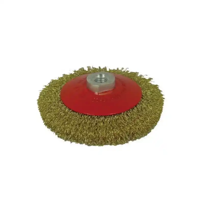 Partner PT03030 M10*80mm Sarı Telli Daire Fırça