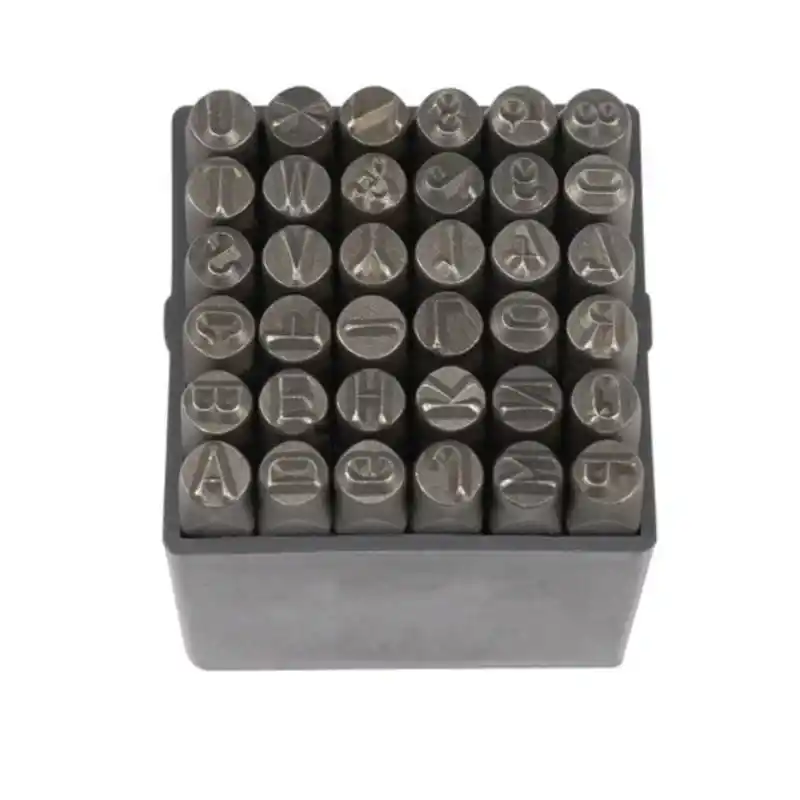 Partner PT03045 8mm 36 Parça Çelik Harf Ve Rakam