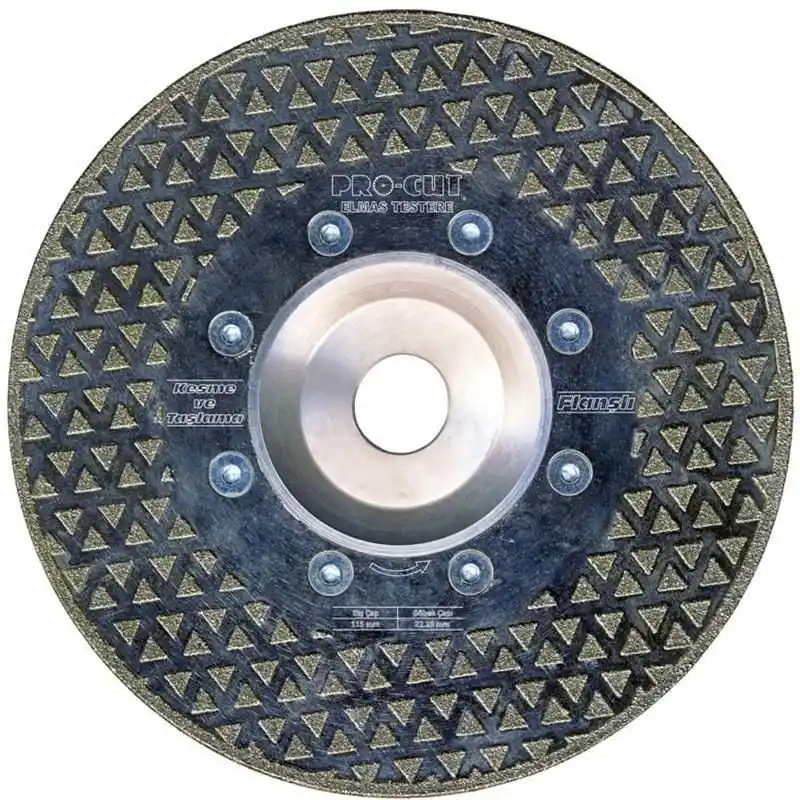 Procut 50957 180mm DTF Serisi Elmas Flanşlı Kesme Taşlama