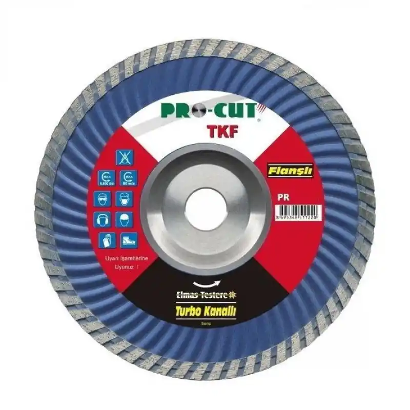 Procut PR51116 230 ABF 230mm (ABF) Flanşlı Turbo Elmas Testere
