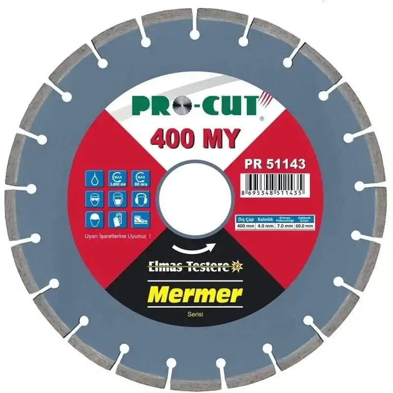 Procut PR51135 300MY 300mm Sulu Kesim Mermer Elmas Testere