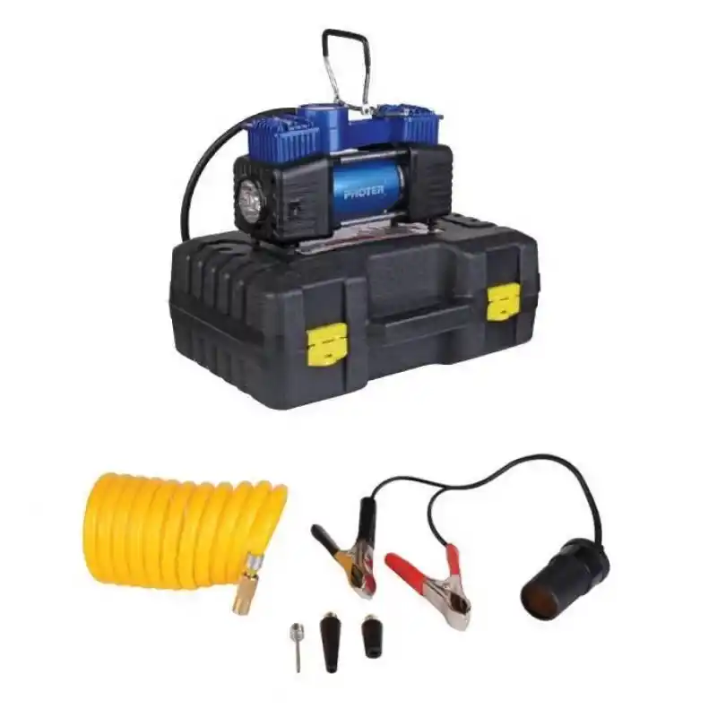 Proter PR 252 Kit Lastik Şişirme Mini Kompresörü