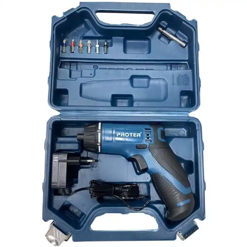 Proter PST 107 Kit Akülü Şarjlı Tornavida Vidalama