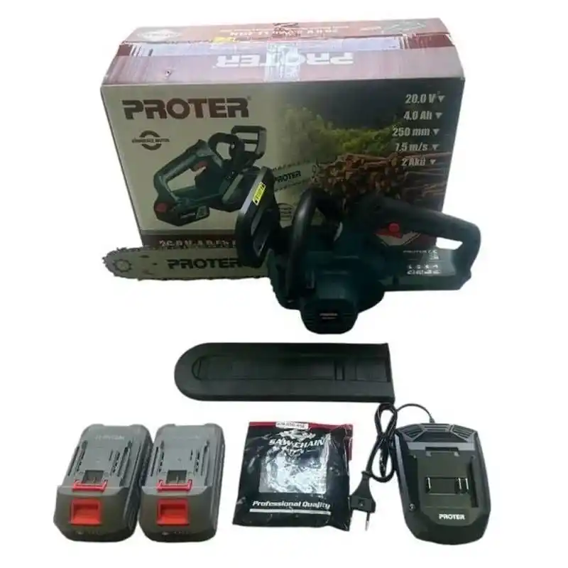 Proter PST 125 ST Akülü Ağaç Kesme Testere Motoru