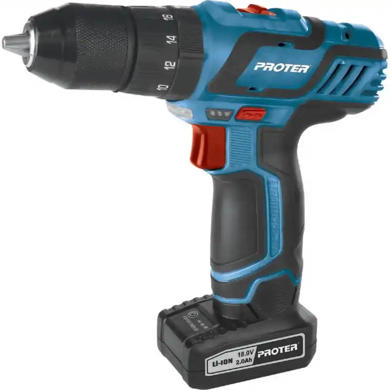 Proter Pst 618 LD Şarjlı Darbeli Akülü Vidalama Matkap