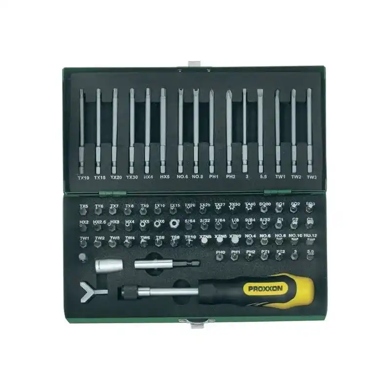 Proxxon 23107 75 Parçalı Tornavida Bits Uç Takımı
