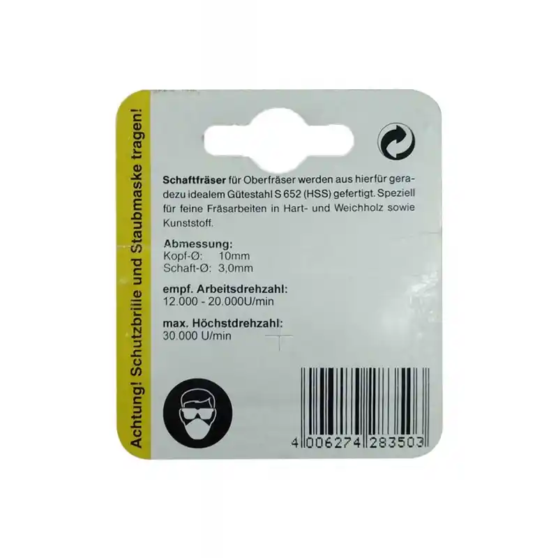 Proxxon 28350 5mm Radüs Hss Profil Freze Ucu