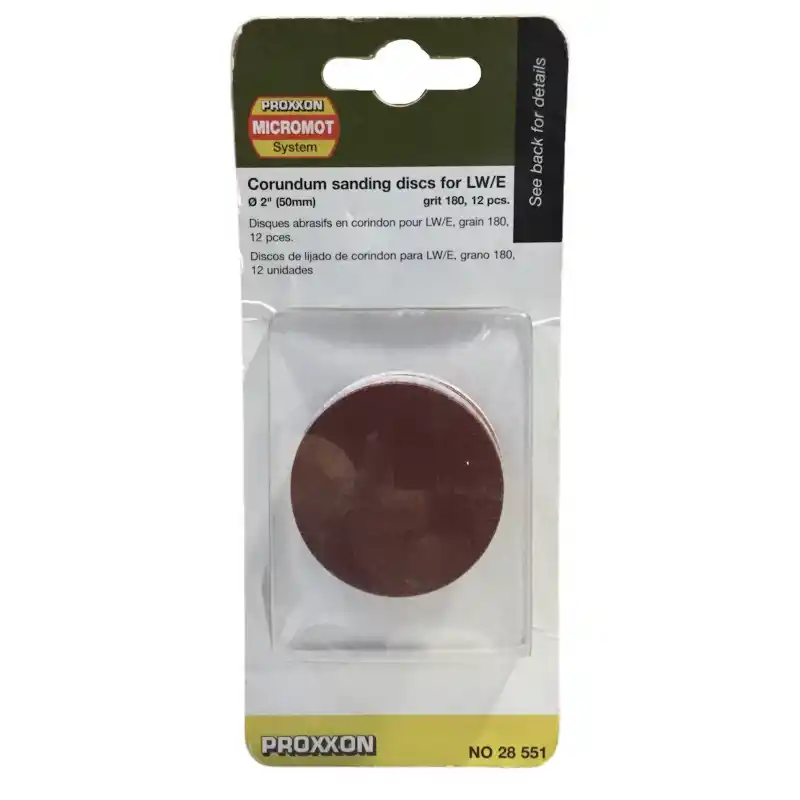 Proxxon 28551 LWS İçin Yapışkanlı 180 Kum Disk Zımpara