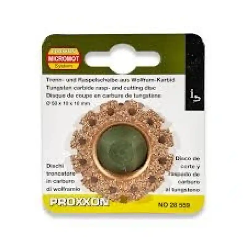 Proxxon 28559 Şekillendirme ve Kesme için Karbür Disk